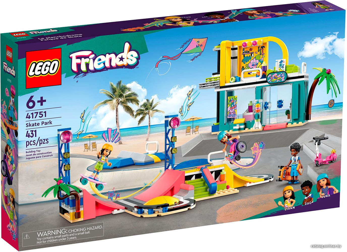 Конструктор LEGO Friends 41751 Скейт-парк