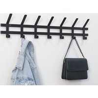 Вешалка для одежды ЗМИ Торонто 7 ВНТ7 (черный)