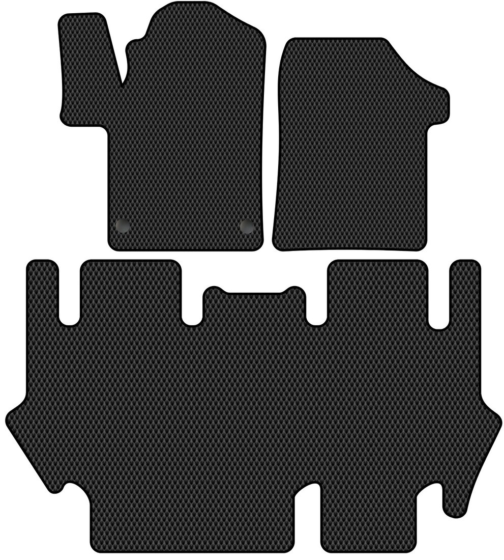 

Комплект ковриков для авто Alicosta Mercedes-Benz Viano (минивэн / W639) 2010 - 2014 (черный, ромб)