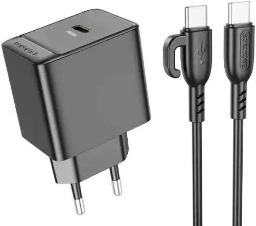 

Сетевое зарядное Borofone BAS15A USB Type-C (черный)