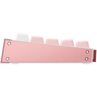 Клавиатура Akko Ray68 HE Magnetic Misty Pink & White (Akko AstroAim Magnetic, нет кириллицы)