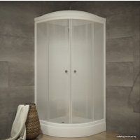 Душевая кабина Triton Лайт А 90x90 с душевым комплектом (градиент)