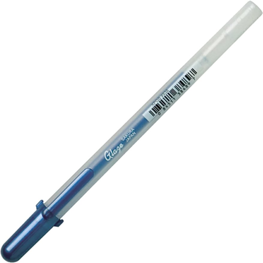 

Ручка гелевая Sakura Pen Gelly Roll Glaze XPGB838 (королевский синий)