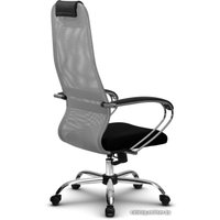 Офисное кресло Metta SU-BK 130-8 (светло-серый/черный)