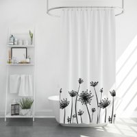 Шторка-занавеска для ванны Perfecto Linea Harmony 36-118113 (цветочные тени)