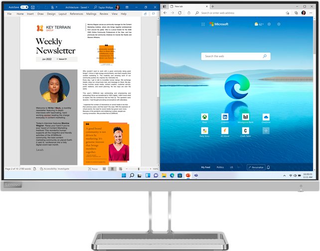 

Монитор Lenovo L27i-40 67ABKAC4EU
