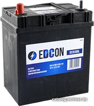 Автомобильный аккумулятор EDCON DC35300R (35 А·ч)