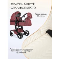 Универсальная коляска Aimile Adventurer ADV-5 (бургунди)