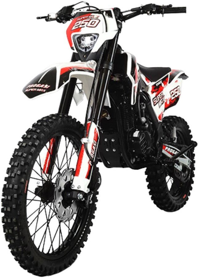 Мотоцикл PROGASI Super Max 300 NG (белый/красный)