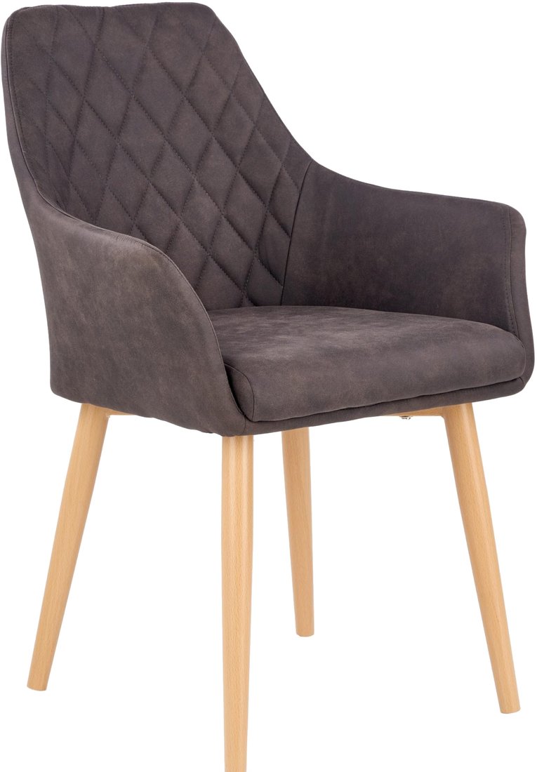 

Стул с подлокотниками Halmar K287 (темно-коричневый)