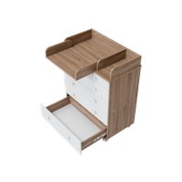 Детский комод Incanto Oskar V 800/5 PK-0004/1 (дуб/белый)