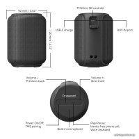 Беспроводная колонка Tronsmart T6 Mini (черный)