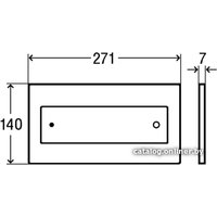 Панель смыва Viega Visign for Style 12 8332.4 (светло-серый) [645 151]