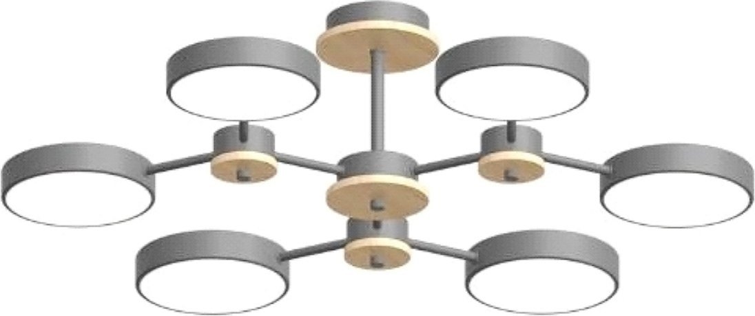Люстра средней высоты LED4U L3216-730 GR
