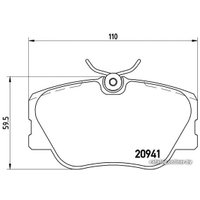  Brembo P50008