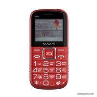 Телефон Maxvi B5ds (красный)