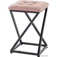 Табурет AMC Comfort 8К1.7 (кожзам, коралл/черный)
