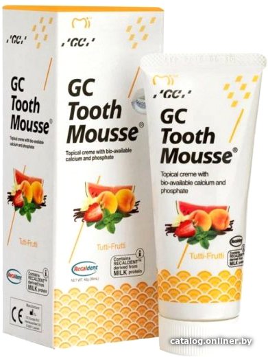 Зубной гель GC Tooth Mousse 17171 (40 г, фруктовый)