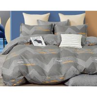 Евро комплект постельного белья Cleo Сатин Евро SK-31/0062