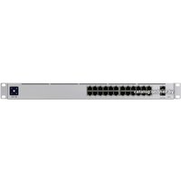 Управляемый коммутатор 3-го уровня Ubiquiti UniFi Switch Pro 24 PoE