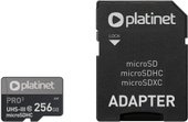 Pro 3 microSDXC PMMSDX256UIII 256GB + адаптер