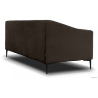 Диван Brioli Тони двухместный (V12/коричневый)