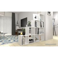 Стеллаж Polini Kids Home Smart Каскадный 10 секций (белый)