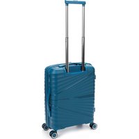 Чемодан-спиннер Torber Nevo T2207S (синий)