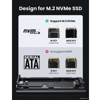 Бокс для накопителей M.2 Ugreen CM347 80554