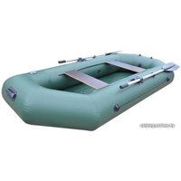 Моторно-гребная лодка Stella S260T (без настила, зеленый)