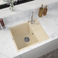 Кухонная мойка ZorG Apollo 58 (слоновая кость)