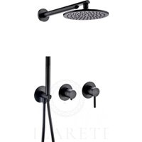 Душевая система  Filarete FL1030 (Черный матовый)