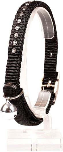 

Ошейник Duvo Plus Стразы 11157/black