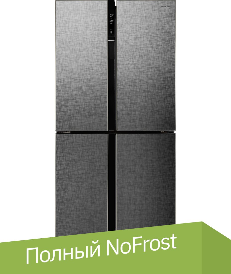 

Четырёхдверный холодильник Hiberg RFQ-500DX NFXq Inverter