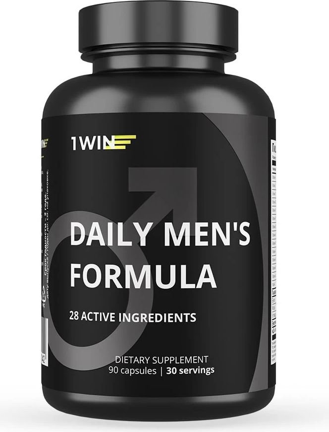 

Витамины, минералы 1WIN Daily Men's Complex (90 капсул)