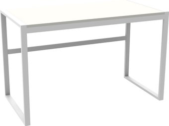 Стол TMB Loft Илон разборный 1200х600 18 мм (альпийский белый/белый)
