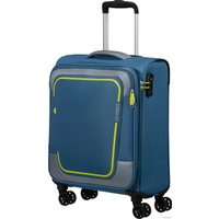 Чемодан-спиннер American Tourister Pulsonic Coronet Blue 55 см