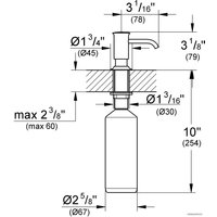 Дозатор для жидкого мыла Grohe Authentic 40537000