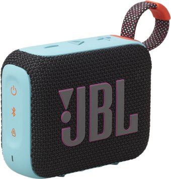 JBL Go 4 (черный/оранжевый)