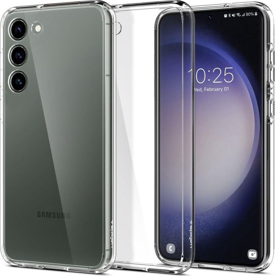 

Чехол для телефона Spigen Ultra Hybrid для Galaxy S23 Plus ACS05668 (прозрачный)