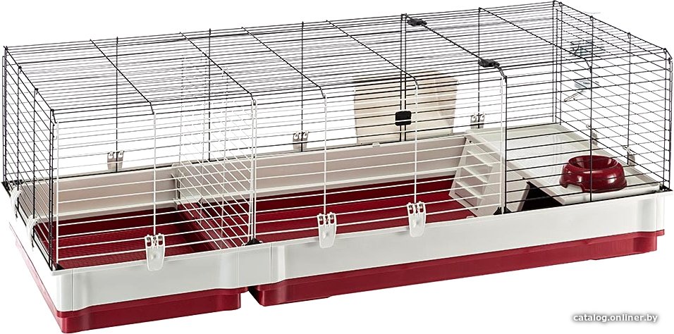 Клетка Ferplast Krolik 140 (красный) 57072470