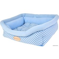 Лежак Puppia Cozy Dot OASA-AU5983-BL-FR (голубой)