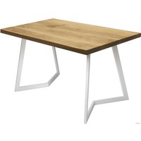 Кухонный стол Buro7 Уиллис 150 (классика, дуб натуральный/белый)