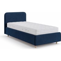 Кровать Sonit Mia 120x200 с ПМ шенилл Eclipse (15 синий)
