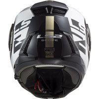 Мотошлем LS2 FF902 Scope Arch (S, белый/серый)