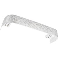 Карниз для штор Legrand Феникс 7см 2.4м 2р с поворотами 58139240 (платина)