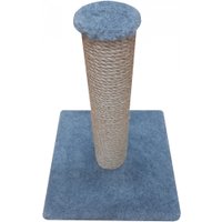 Когтеточка Bast Столбик 40 (джут, серый)