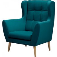 Интерьерное кресло Mio Tesoro Фиджи (Velutto 20/натуральное дерево)