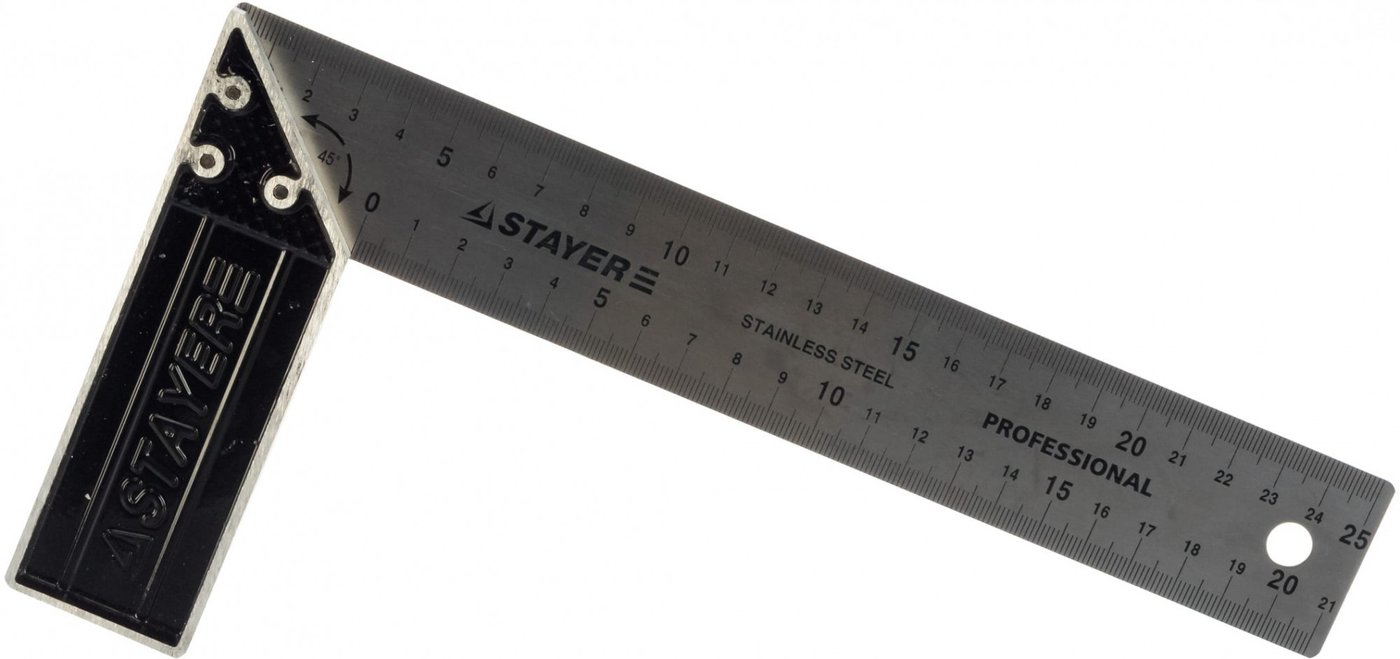Угольник Stayer 3431-25-z01