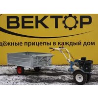 Одноосный прицеп Вектор ЛАВ 81002 для мотоблока